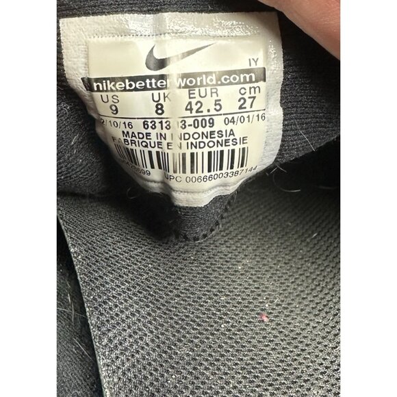 Nike Stefan Janoski Max Black Gray Anthracite Athletic Shoes 631303-009 Mens 9 - Picture 9 of 9